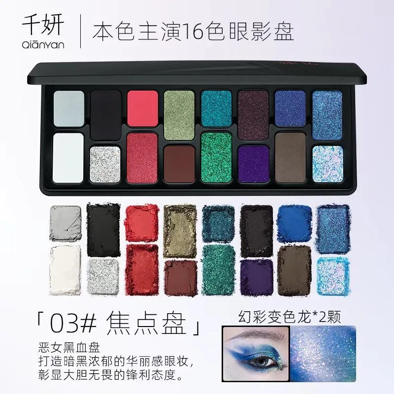 textured shadows palette